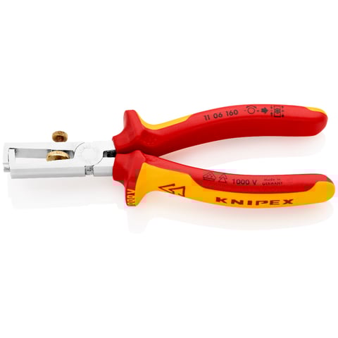 絶縁ストリッパー 開口ばね付き、汎用 | KNIPEX