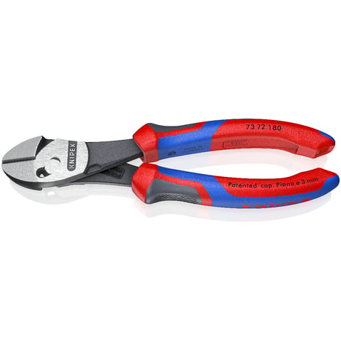 KNIPEX TwinForce® Hochleistungs-Seitenschneider | 73 72 180