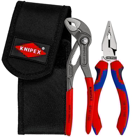 ミニプライヤーセット ベルトツールポーチ パーツ2個 | KNIPEX