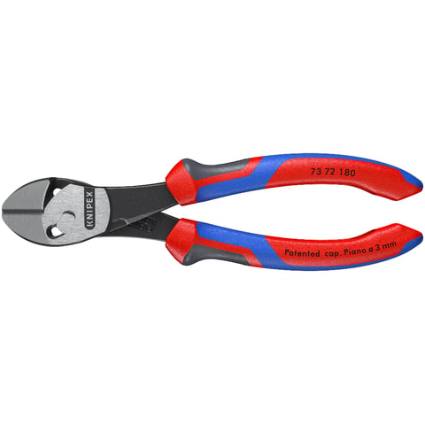 KNIPEX TwinForce® Hochleistungs-Seitenschneider | 73 72 180