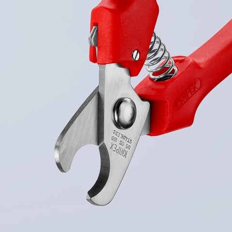 Cable Shears Handles extrusion plastic-coated | KNIPEX