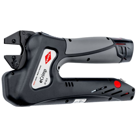 KNIPEX eCrimp Elektromechanische Crimp-Systemzange Für auswechselbare Crimpeinsätze | 97 43 E UK