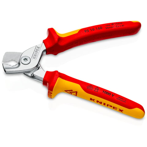 KNIPEX StepCut® Kabelschere | 95 16 160