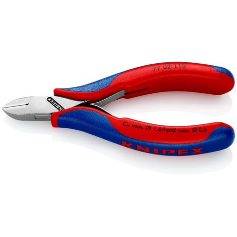 KNIPEX Elektronica-voorsnijtangen ESD met meer-componenten greep 120 mm