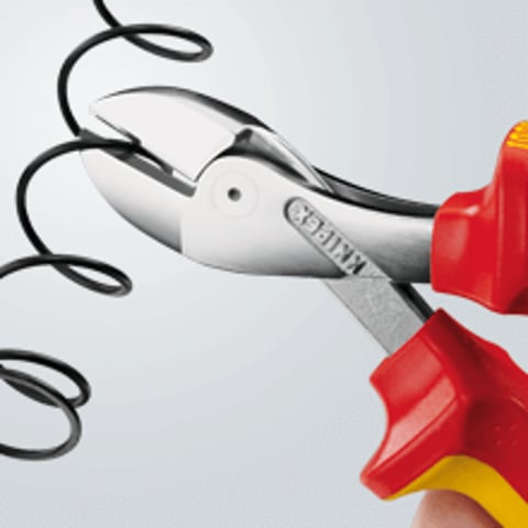 KNIPEX X-Cut® Kompakt-Seitenschneider Hochübersetzt | 73 06 160