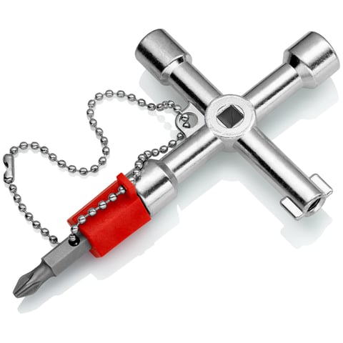 Schaltschrankschlüssel Der Standard Schaltschrankschlüssel | KNIPEX