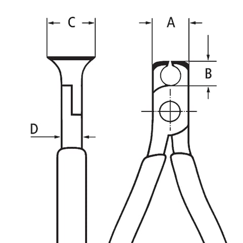 End Cutting Nipper For mechanics | 69 03 130