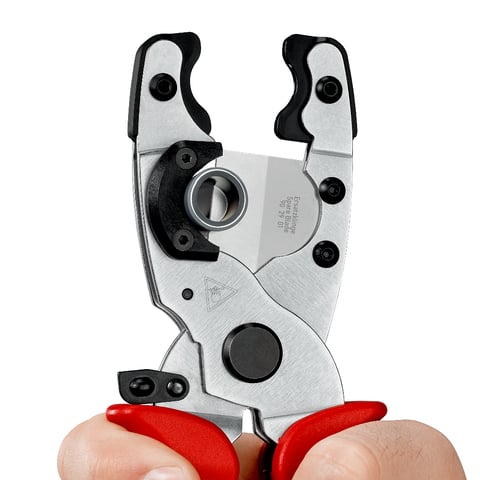 Pipe Cutter For composite pipes and protective tubes | KNIPEX