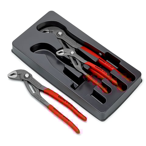 KNIPEX Cobra® Set 1 x 87 01 180, 1 x 87 01 250, 1 x 87 01 300 | 00 20 09 V02