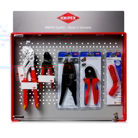 Show cabinet for product presentation For assembly to tool bars Lockable | 00 19 30 VIT 4