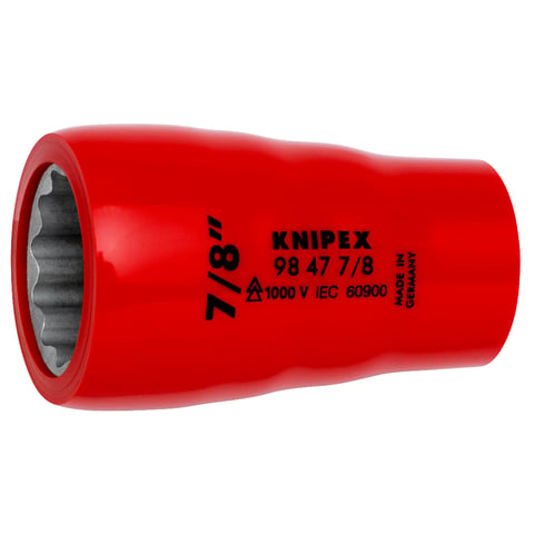 Steckschlüsseleinsatz (Doppel-Sechskant) Mit Innenvierkant 1/2" | 98 47 7/8"