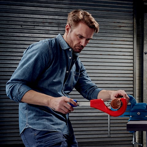 KNIPEX TubiX® XL Rohrabschneider | 90 31 03 BK