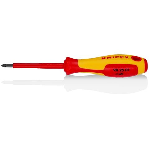 Screwdriver for cross recessed screws Pozidriv® | KNIPEX