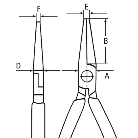 Greifzange Für Feinmechanik | 37 21 125
