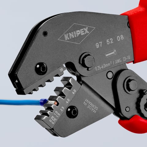 Crimping Pliers For two-hand operation | KNIPEX