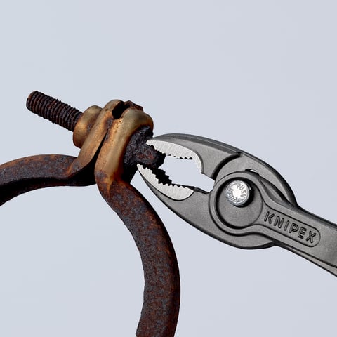 KNIPEX TwinGrip Alicate de agarre frontal y lateral | 82 01 200