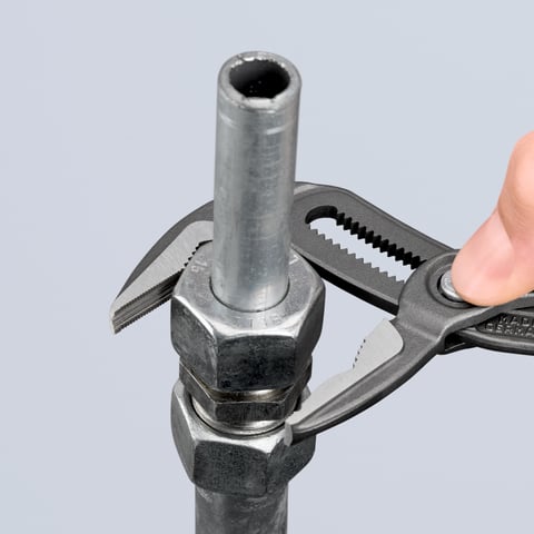 KNIPEX Cobra® ES Szczypce nastawne do rur z wydłużoną szczęką | 87 51 180