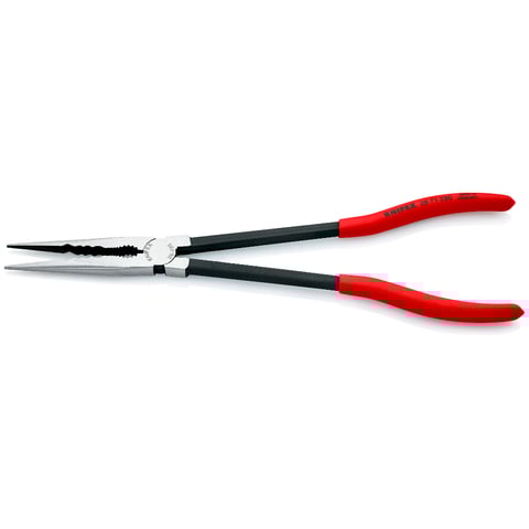 Long Reach Needle Nose Pliers With transverse profiles | KNIPEX