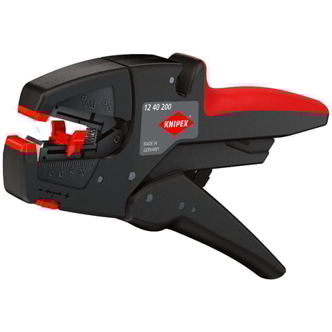 KNIPEX EvoStrip Selbsteinstellende Abisolierzange | 12 40 200