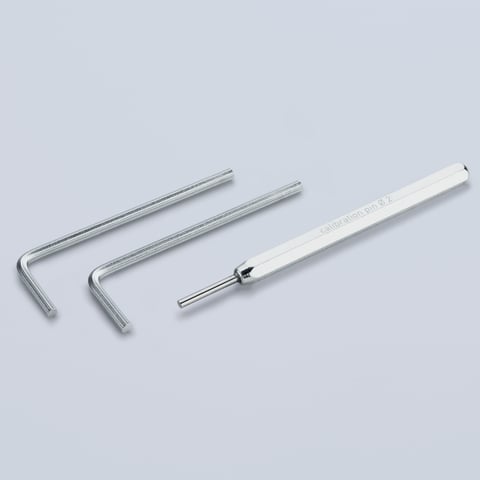 Four-Mandrel Crimping Pliers for turned contacts | KNIPEX