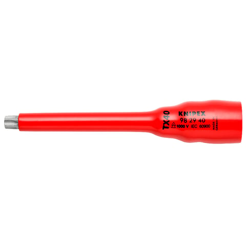 KNIPEX Steckschlüsseleinsatz 3/8" Für TX40 | 98 29 40