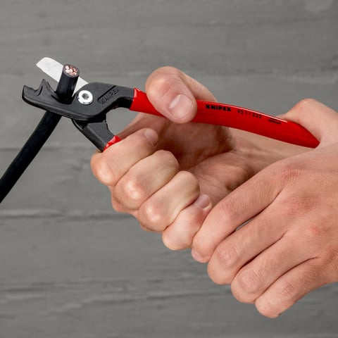 KNIPEX StepCut® XL Kabelschere mit Stufenschnitt | 95 11 225
