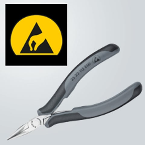 Pinza Elettronica Knipex ESD - 115 Mm, Becchi Punta, Protezione Antistatica - Foto 8