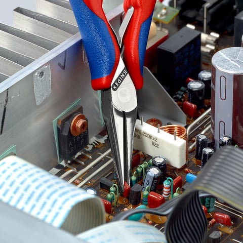 Elektronik-Greifzange Mit durchgestecktem Gelenk | 35 52 145