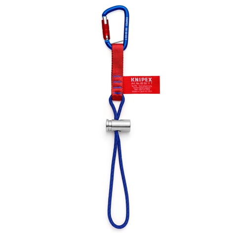 Adapterschlaufen mit fixiertem Materialkarabiner Zur Werkzeug-Absturzsicherung | 00 50 13 T BK