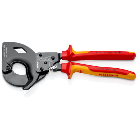 Kabelschneider (Ratschenprinzip) Für stahlarmierte Kabel (SWA-Kabel) | 95 36 315 A
