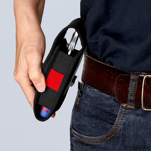 ケーブルタイのカッティングセット ベルトツールポーチ | KNIPEX