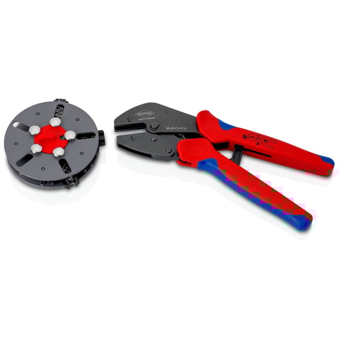 KNIPEX MultiCrimp® Crimping Pliers with changer magazine | KNIPEX