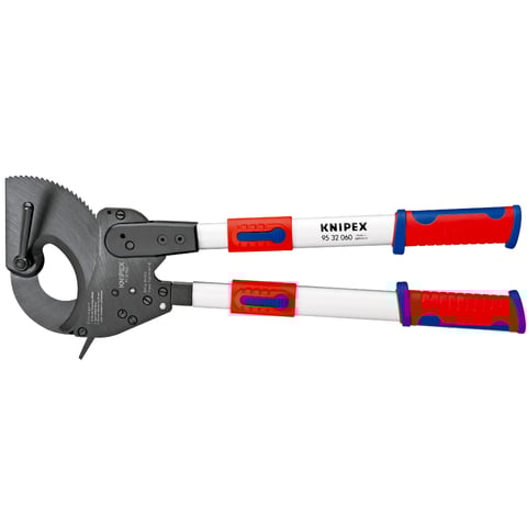 Cable Cutters, (ratchet action), with telescopic handles