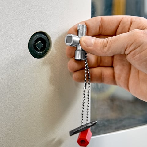 Schakelkastsleutel Voor alle standaard schakelkasten en afsluitsystemen | 00 11 02