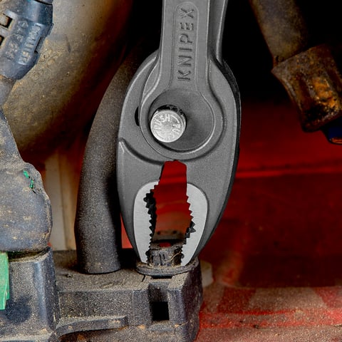 KNIPEX TwinGrip Alicate de agarre frontal y lateral | 82 01 200