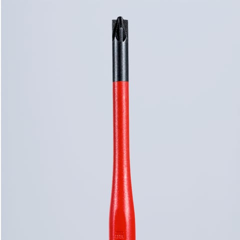Chave de fenda (Slim) Plus/Minus Pozidriv® | KNIPEX
