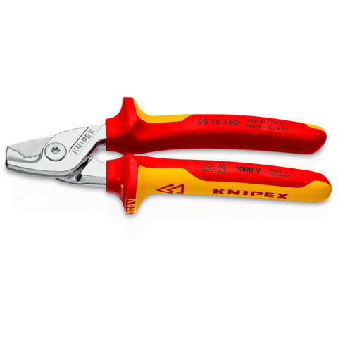 KNIPEX StepCut® Kabelschere | 95 16 160