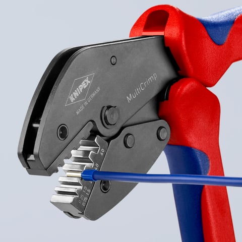 KNIPEX MultiCrimp® Alicate de crimpar com carregador