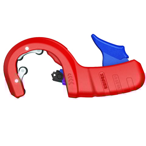 KNIPEX DP50 Tagliatubi per tubi di drenaggio in plastica a parete sottile | 90 23 01 BK