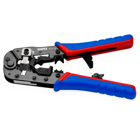 Crimping Pliers for RJ45 Western plugs | KNIPEX
