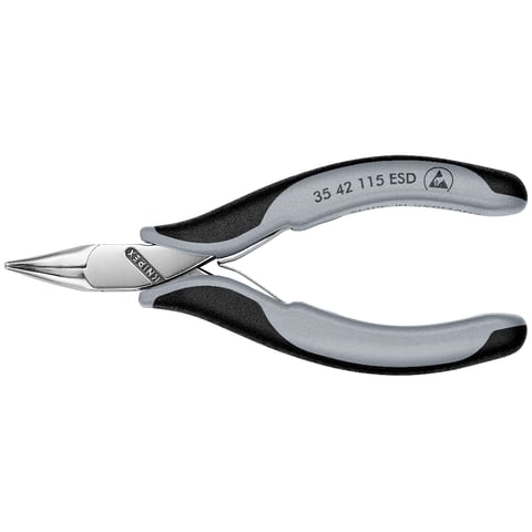 Knipex 35 52 145 Electronics Grippers With Multi-Component Handles 145 Mm