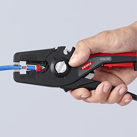 KNIPEX PreciStrip16® Automatische Abisolierzange | 12 52 195