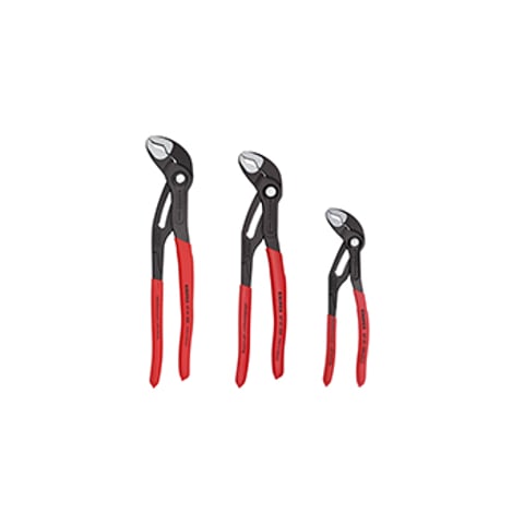 KNIPEX Cobra®-Paket 1 x 87 01 180, 1 x 87 01 250, 1 x 87 01 300 | 00 20 09 V02
