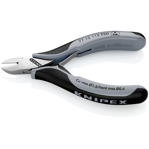 Electronics Diagonal Cutters ESD With box joint | 77 12 115 ESD
