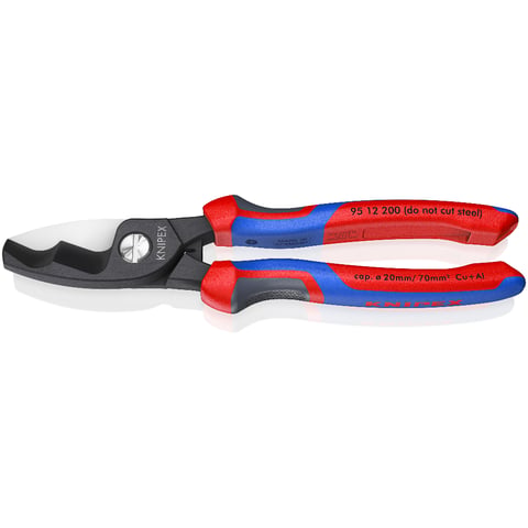 Cable Shears With twin cutting edge | KNIPEX