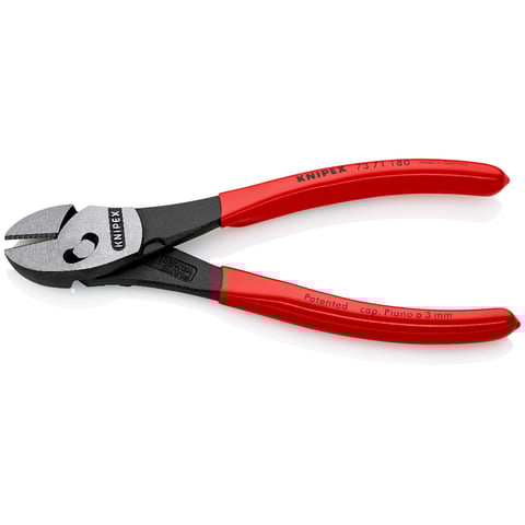 KNIPEX TwinForce® Hochleistungs-Seitenschneider | 73 71 180