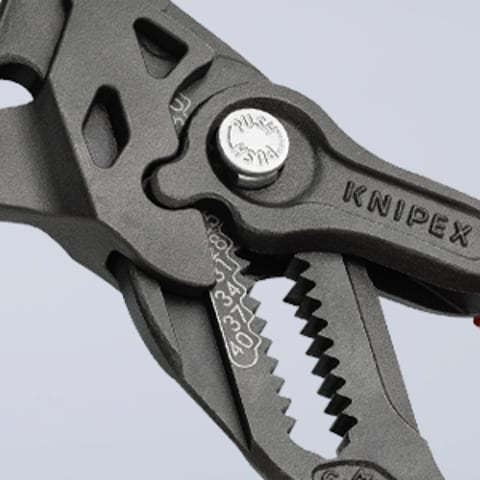 Pinza Chiave Knipex 180 Mm - Bonderizzata, Per Dadi E Bulloni, Ideale Per Idraulica