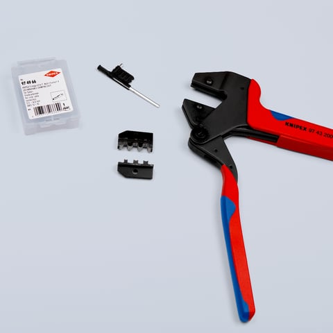 Crimp-Systemzange Für auswechselbare Crimpeinsätze | 97 43 200