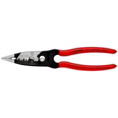 ちょめロップページ カッター付き平丸型プライヤー （ラジオペンチ） | KNIPEX