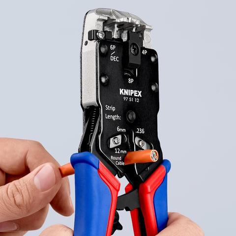 ウエスタンプラグ用圧着プライヤー | KNIPEX